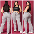 Jeans Cargo2598-3 💛 MENINA