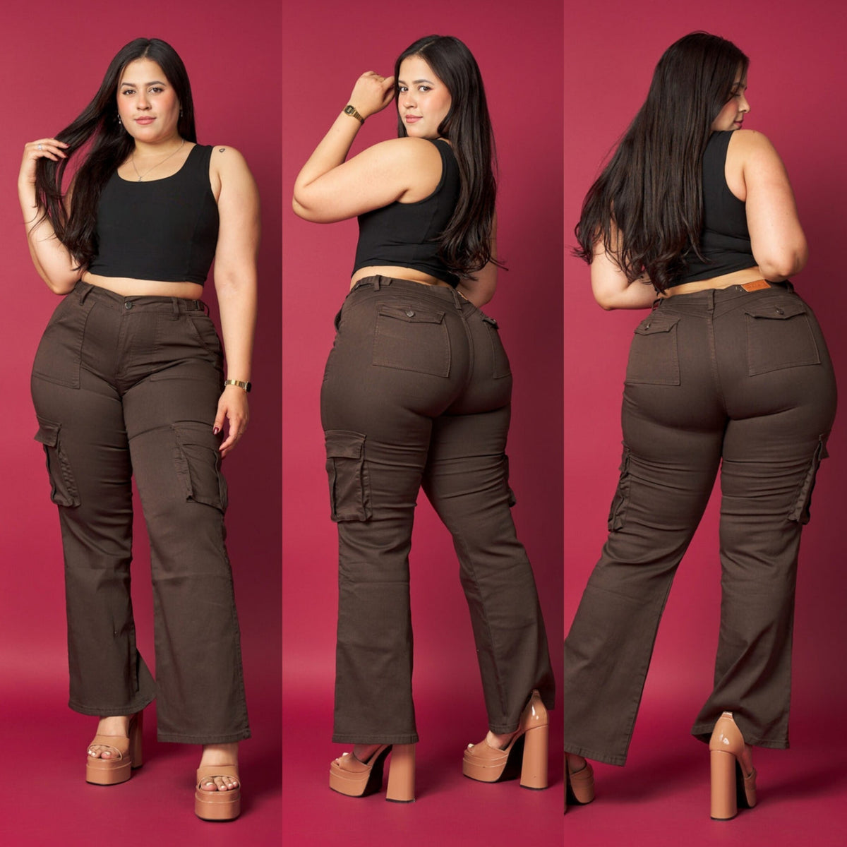Jeans Cargo 25914-3💛 MENINA