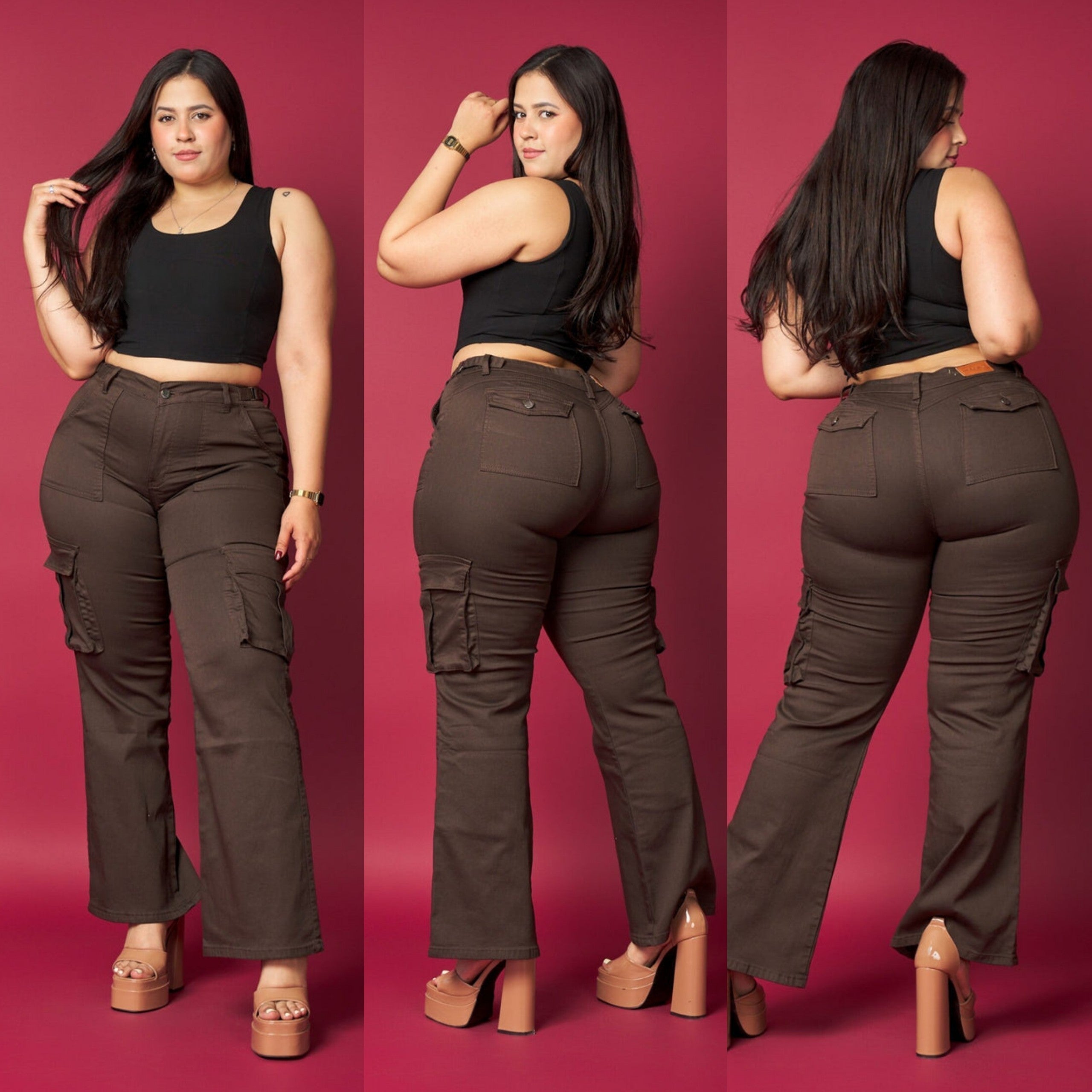 Jeans Cargo 25914-3💛 MENINA