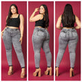 Jeans Pitillo Gris