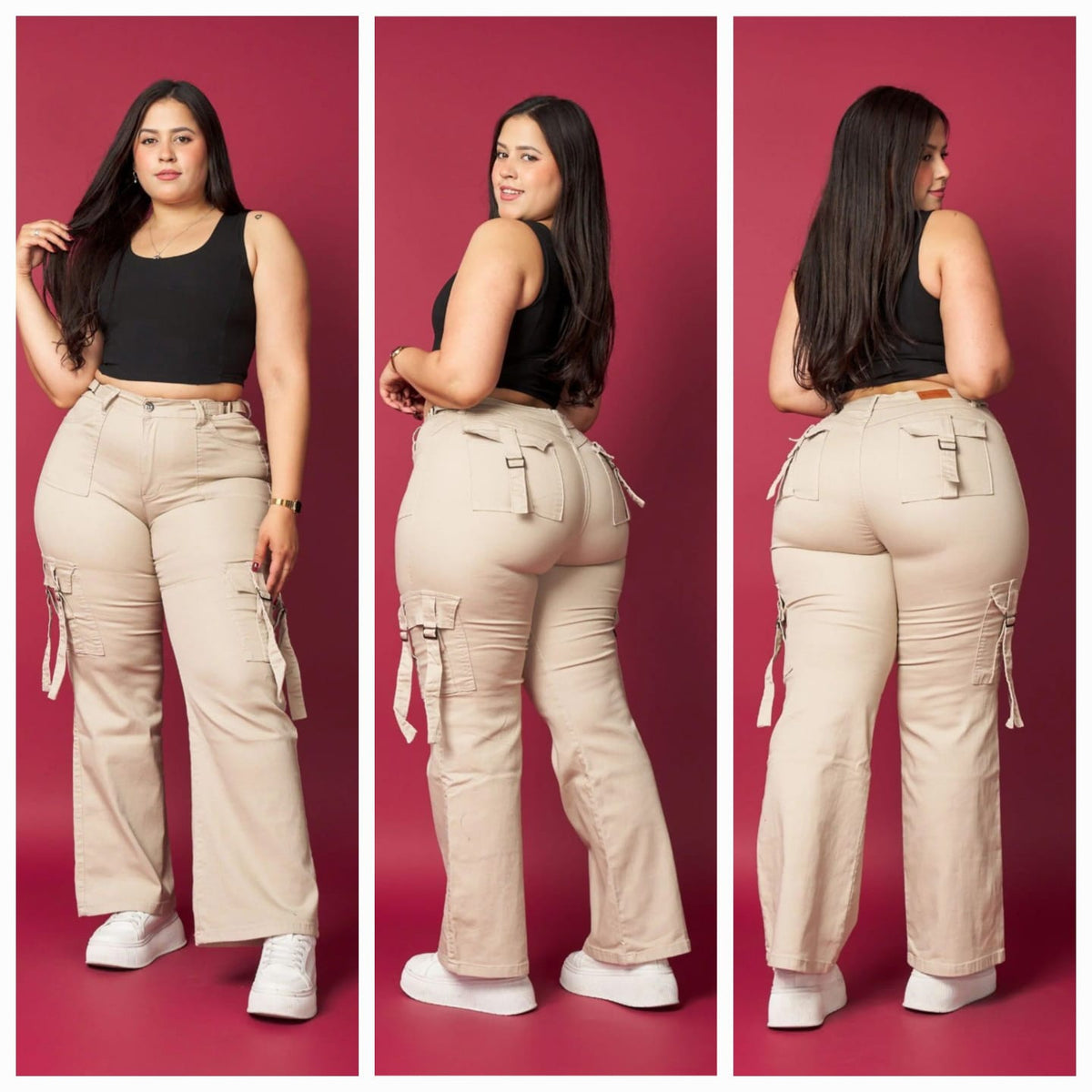 Jeans Cargo 25912-1💛 MENINA