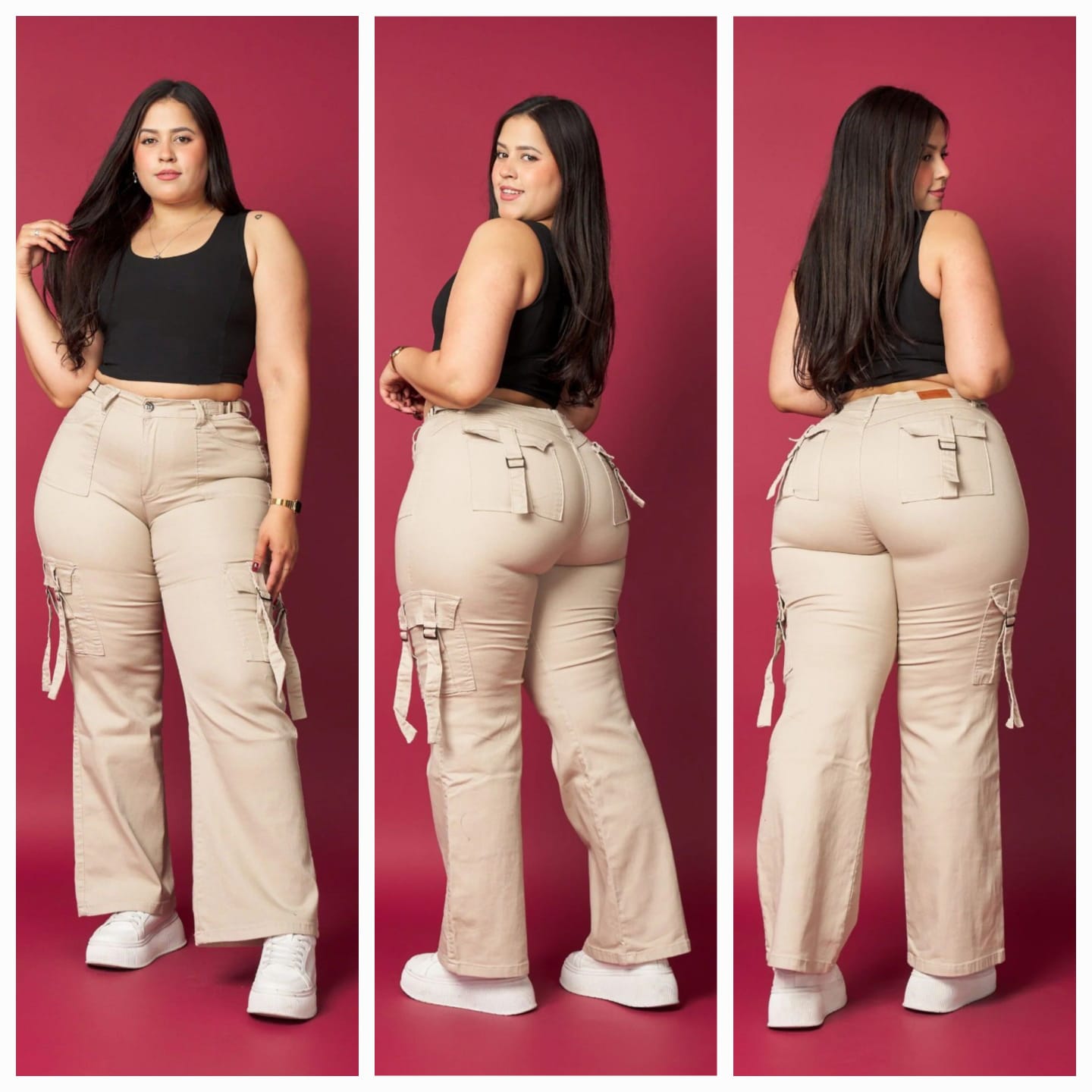 Jeans Cargo 25912-1💛 MENINA