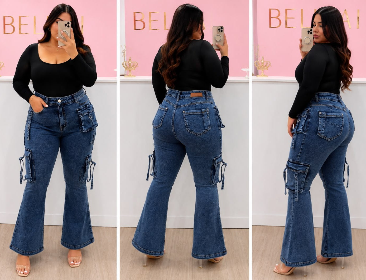 Jeans Flare MultiCargo