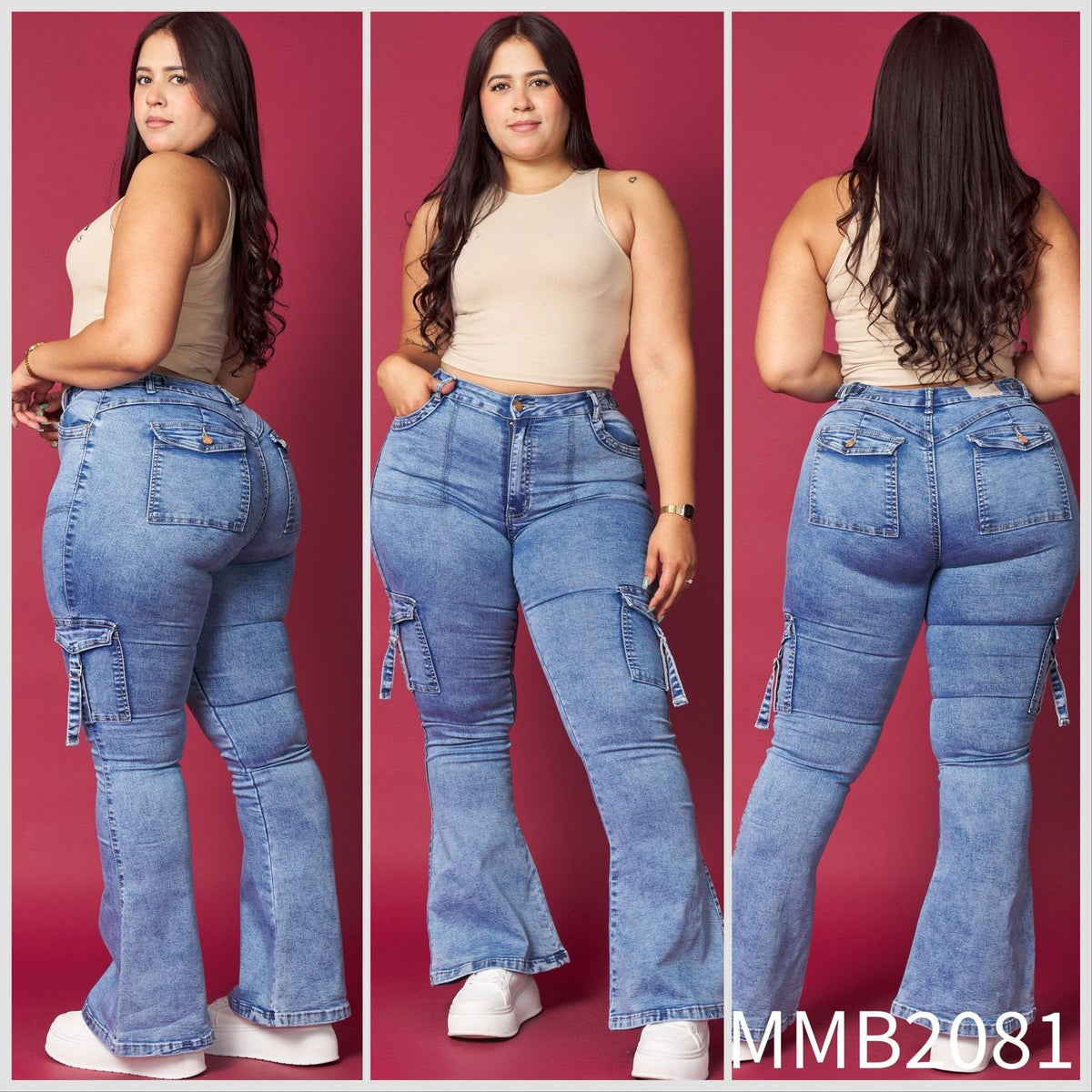 Jeans Flare 2081 💚 MENINA
