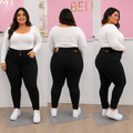 Jeans Pitillo Negro 3Botones J&J