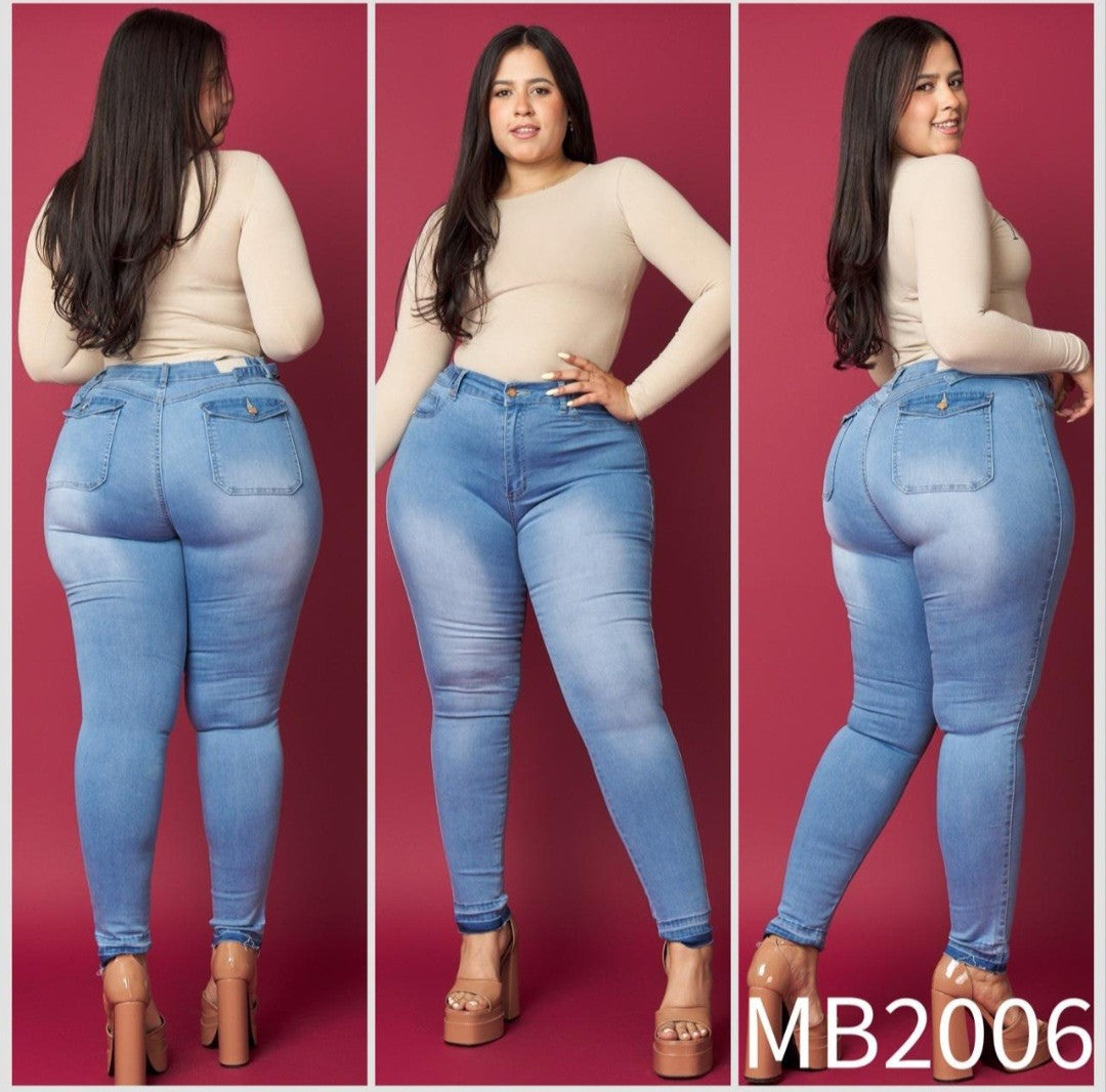 Jeans Pitillo Celeste