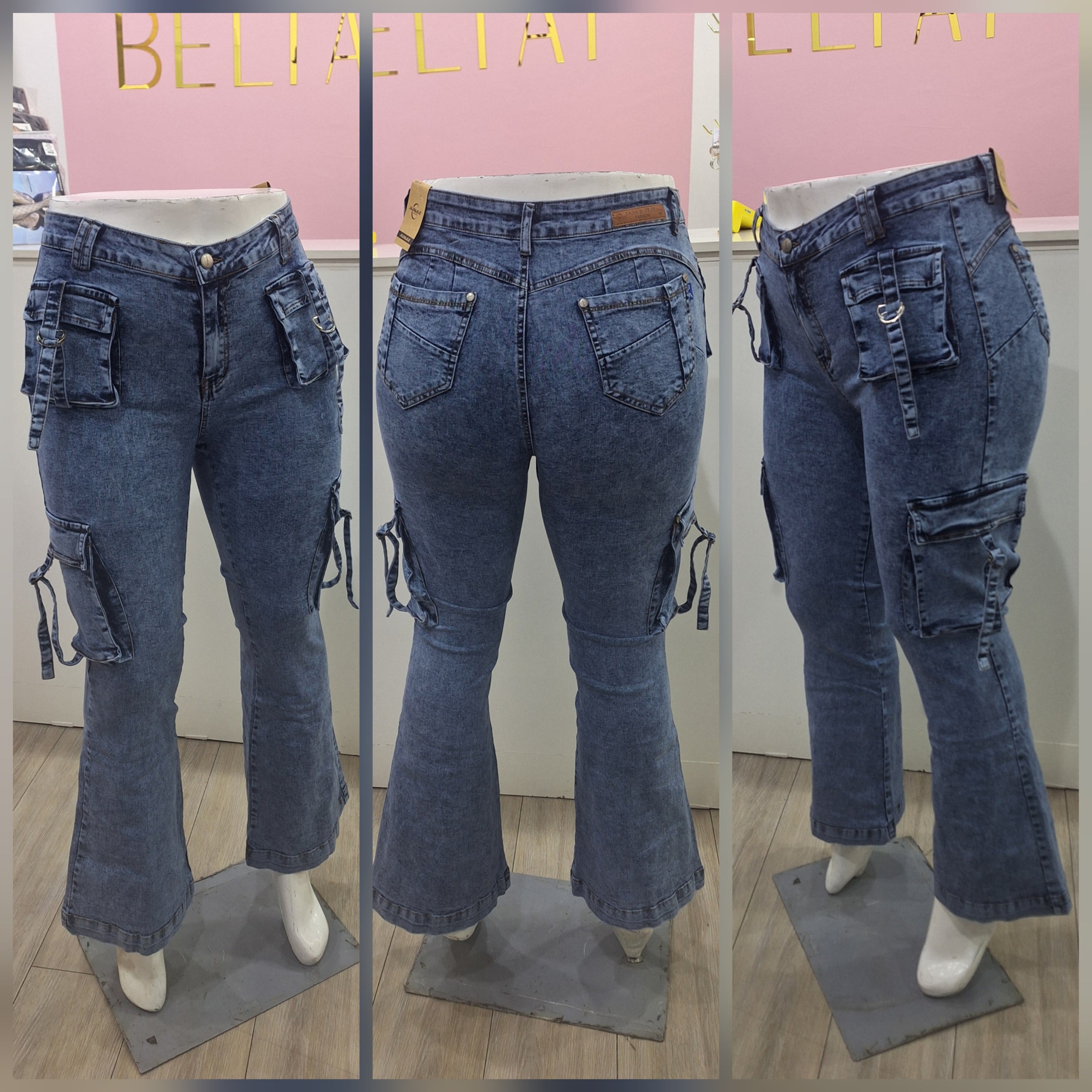 Jeans Flare MultiCargo