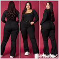 Jeans Flare Negro MENINA