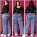 Jeans Cargo 1107-1💛 MENINA