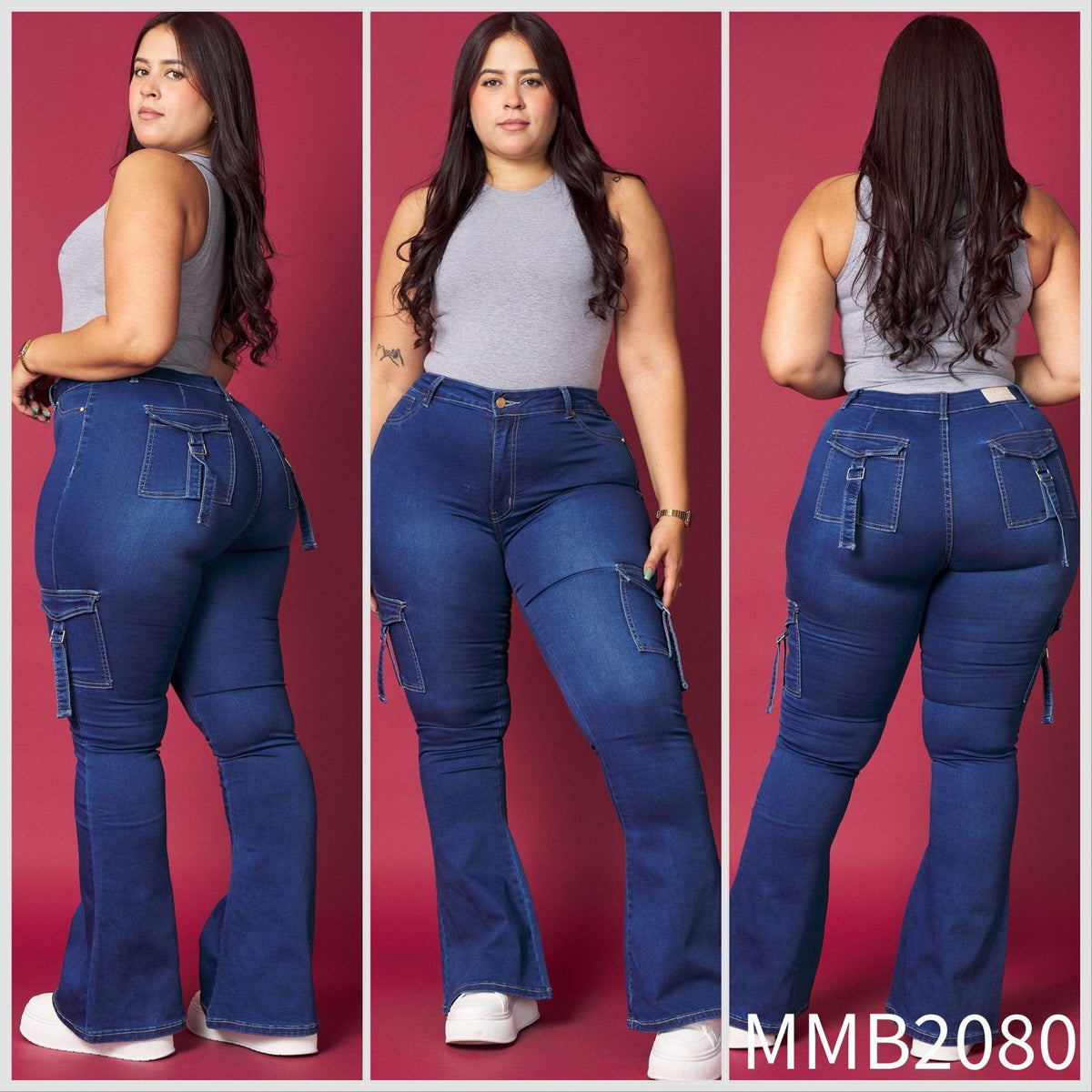 Jeans Flare 2080💚 MENINA